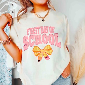 Happy First Day of School Shirt, School Teacher Life Shirt, 1st Day of School Shirt, Teacher Appreciation Gift, Back to School Shirt