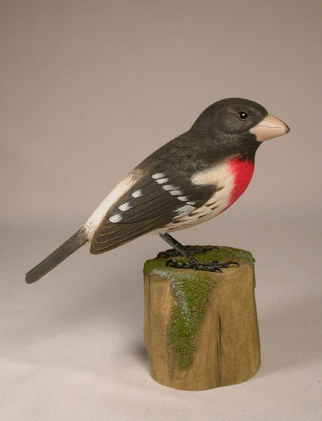 バードカービング　イカル バードカービング(イカル)