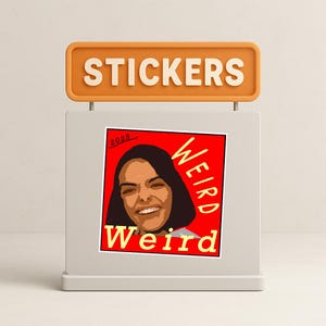 Sticker Schneewittchen Blanc neige | Sticker mème | Remake de Blanche-Neige | Autocollant en vinyle | Sticker imperméable | Meme | 2025 | Journalisation