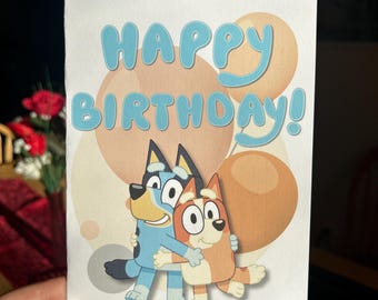 Birthday Card Bluey Birthday Card - Il 340x270.6612165471 Tsa9 