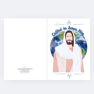 Afscheidskaart LDS Mission