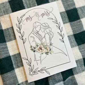 Joyful Beginnings Wedding Card