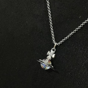 Vivienne westwood blue orb necklace - Etsy 日本