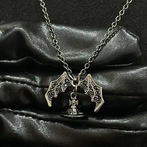 Vivienne Westwood Bat Necklace - Etsy Canada