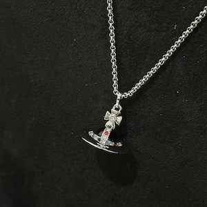 Vivienne westwood black orb necklace - Etsy 日本