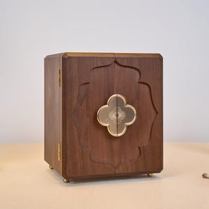 Caixa de joias de madeira personalizada, organizador de joias grande gravado, presente personalizado para o Dia das Mães, presente de aniversário, caixa para guardar joias, presente para a mãe