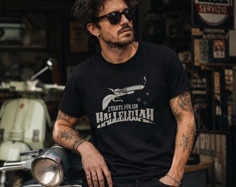Two Strokes for a Hallelujah T-Shirt | Italian Scooterist Unisex Tee | Scooter Gift | Classic Scooter Rider Shirt | Air Intake