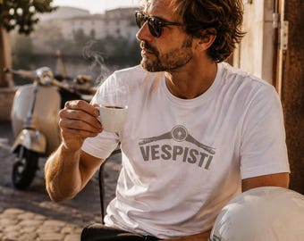 Vespisti T-Shirt Unisex | Scooter Shirt | Italian Scooterist Tee | Scooter Gift | Retro Scooter Rider Gift | Air Inlet