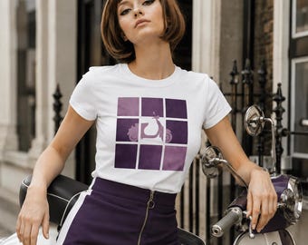 MOD Culture Scooter Rider T-Shirt | Italian Scooterist Unisex Tee | Scooter Gift | Classic Scooter Rider Shirt | Air Intake