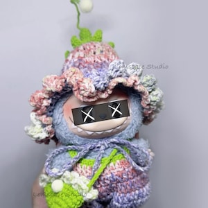 Crochet Pattern Labubu Outfit Pattern Amigurumi Doll Costume PDF Plush Costume DIY for Labubu Fits Labubu Gen 1/2/3