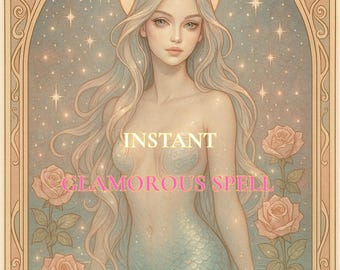 Hechizo de glamour instantáneo: transforma tu apariencia e irradia belleza