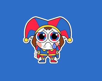 Sad Clown Girl! | Vinyl Sticker