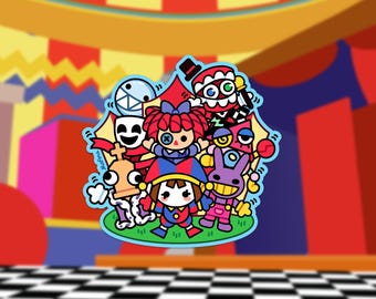 Circus Buddies! | Vinyl Sticker