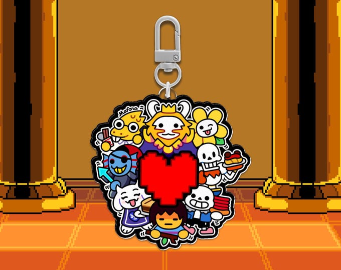 Featured listing image: Underground! | Acrylic Keychain