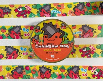 Chainsaw Dog | Washi Tape (15mm x 10m)