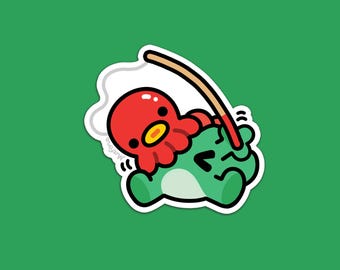 Fishing Fail! | Vinyl Sticker