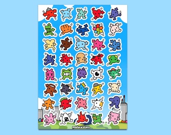Mafora Characters! | Premium Sticker Sheet