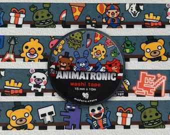 Animatronic | Washi Tape (15mm x 10m)