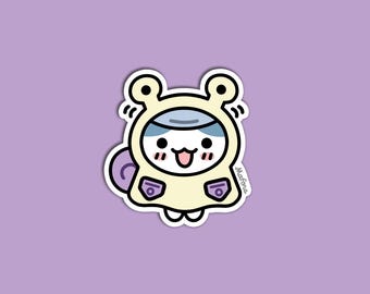 Snail Raincoat Hamsters | Vinyl Sticker