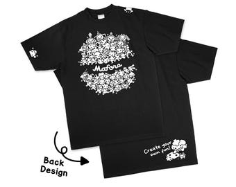 Mafora Characters! | Black & White T-Shirt