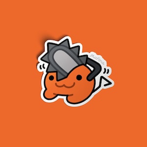 Chainsaw Dog! | Vinyl Sticker