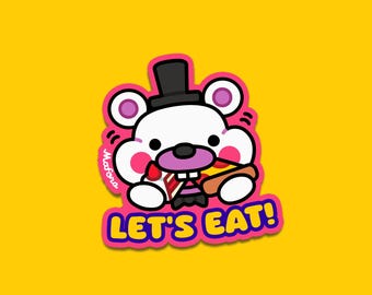 Lets Eat! | Vinyl Sticker