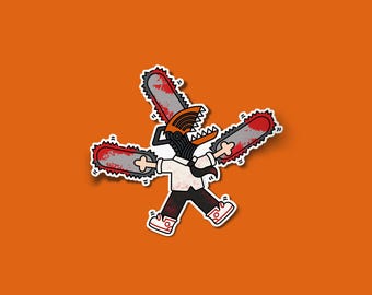 Chainsaw Guy Moment! | Vinyl Sticker