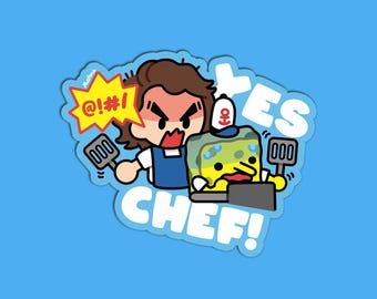 Yes Chef! | Vinyl Sticker