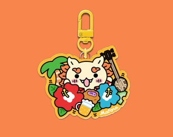 Tropical Shisa!  | Keychain