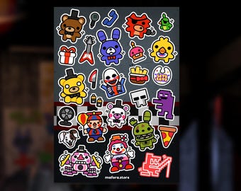 ANIMATRONIC! | Premium Sticker Sheet