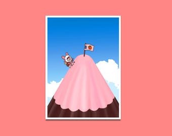 Chocolate Mountain Adventure! | Mini Print