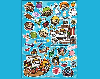 Tiny Pirates! | Premium Sticker Sheet