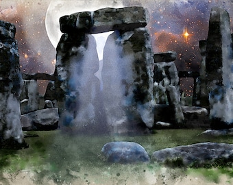 Mystic Stonehenge by Susan Schroder - Mythic Fantasy