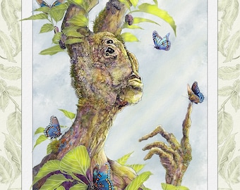 Mulberry by Susan Schroder -  Mythic Fantasy art print