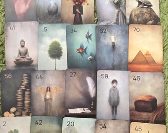 Große Legung Lenormand mit Zusatzkarten