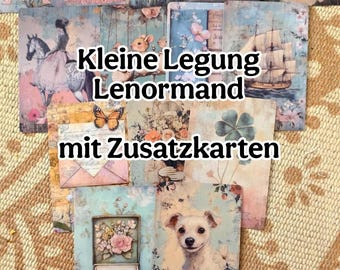 Kleine Legung Lenormand mit Zusatzkarten
