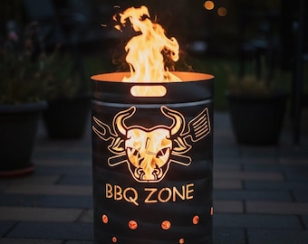 Fogata Premium "Zona BBQ": El punto culminante para jardín y terraza