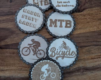 Posavasos para ciclistas, MTB, bicicletas de gravel, bicicletas de carretera