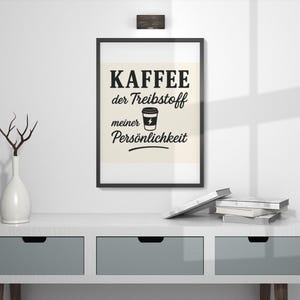 Coffee Saying Poster Kitchen | Funny Digital Wall Art | Printable Coffee Decoration | Coffee Motivation | PNG Download | Kitchen Humor