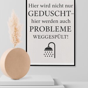 Noble bathroom poster – digital download picture bathroom – typography wall picture, guest toilet decoration, digital download poster with saying