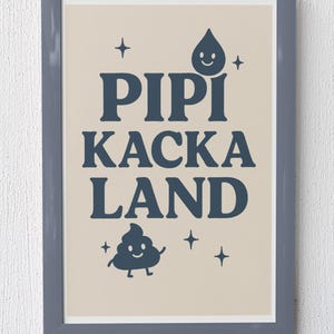 Funny bathroom canvas, Funny bathroom canvas – Humorous toilet decoration for guest toilet & restroom – Funny wall decoration for the bathroom