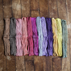 Natural Dyed Cotton 100m Sashiko Thread | Made in Japan