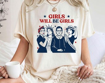 Mädchen werden Mädchen Png, starke amerikanische Frauen Png, starke amerikanische Frauen Png, Geschenk zum Unabhängigkeitstag