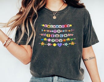 Comfort Colors Teacher Shirt, Teacher T-Shirt, Teacher Friendship Bracelet Shirt, Teacher Appreciation Gifts, Back to School