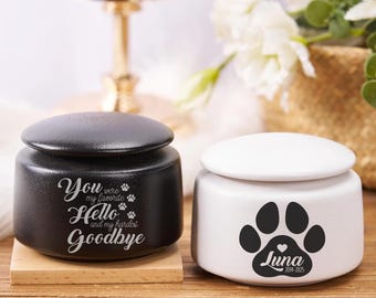 Urna commemorativa personalizzata per animali domestici, urna per animali domestici, regalo commemorativo per animali domestici, ricordo commemorativo in pelliccia di animale domestico, regalo di condoglianze per la perdita di un animale domestico, regalo per gli amanti degli animali domestici