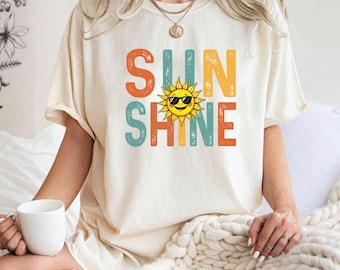 Vintage Sunshine Png, Hello Sunshine Png, Retro Beach Vacation Png, Beachy Vibes Png, Retro Vacation Png, Hello Summer Png