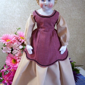 PDF Pattern 18&quot; China Doll Body and Dress Instant Delivery