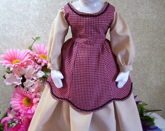 PDF Pattern 18" China Doll Body and Dress Instant Delivery