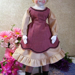 PDF Pattern 18 China Doll Body and Dress Instant Delivery image 3