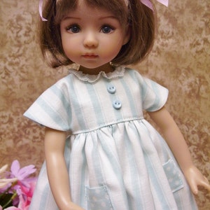 PDF Pattern Effner 13&quot; Little Darling, &quot;Wednesdays Child&quot; Dress , Hooded Raincoat